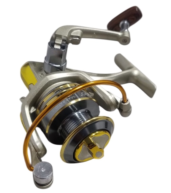 Miniatura 2 de Carrete De Cuerpo Metálico Para Pesca, 3